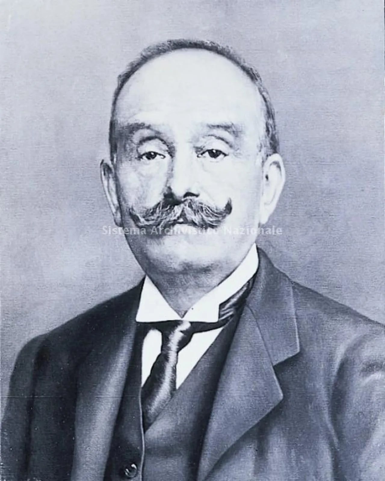 Porträt von Giovanni Peroni (1848–1922) – Gedenkseite