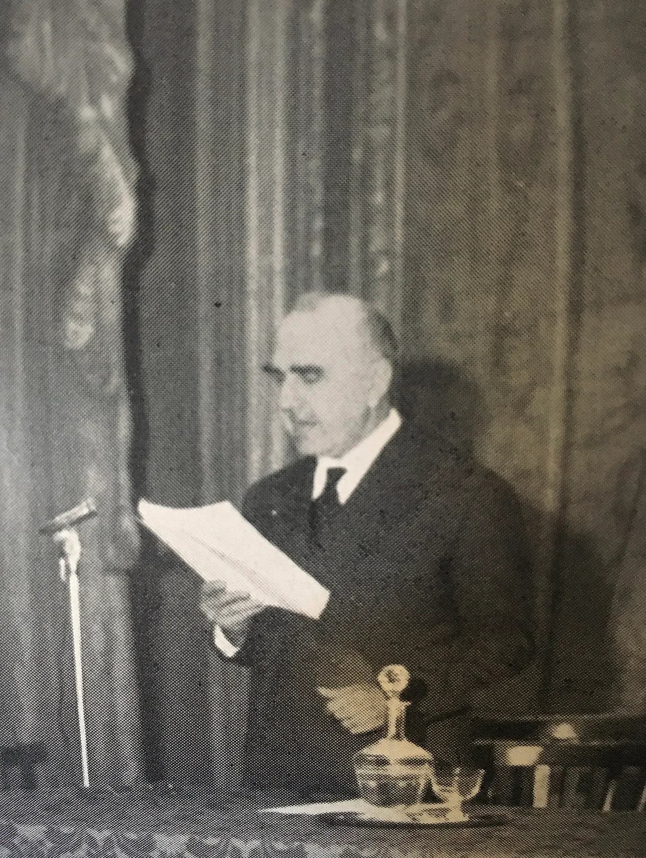 Porträt von Giovanni Polvani (1892–1970) – Gedenkseite