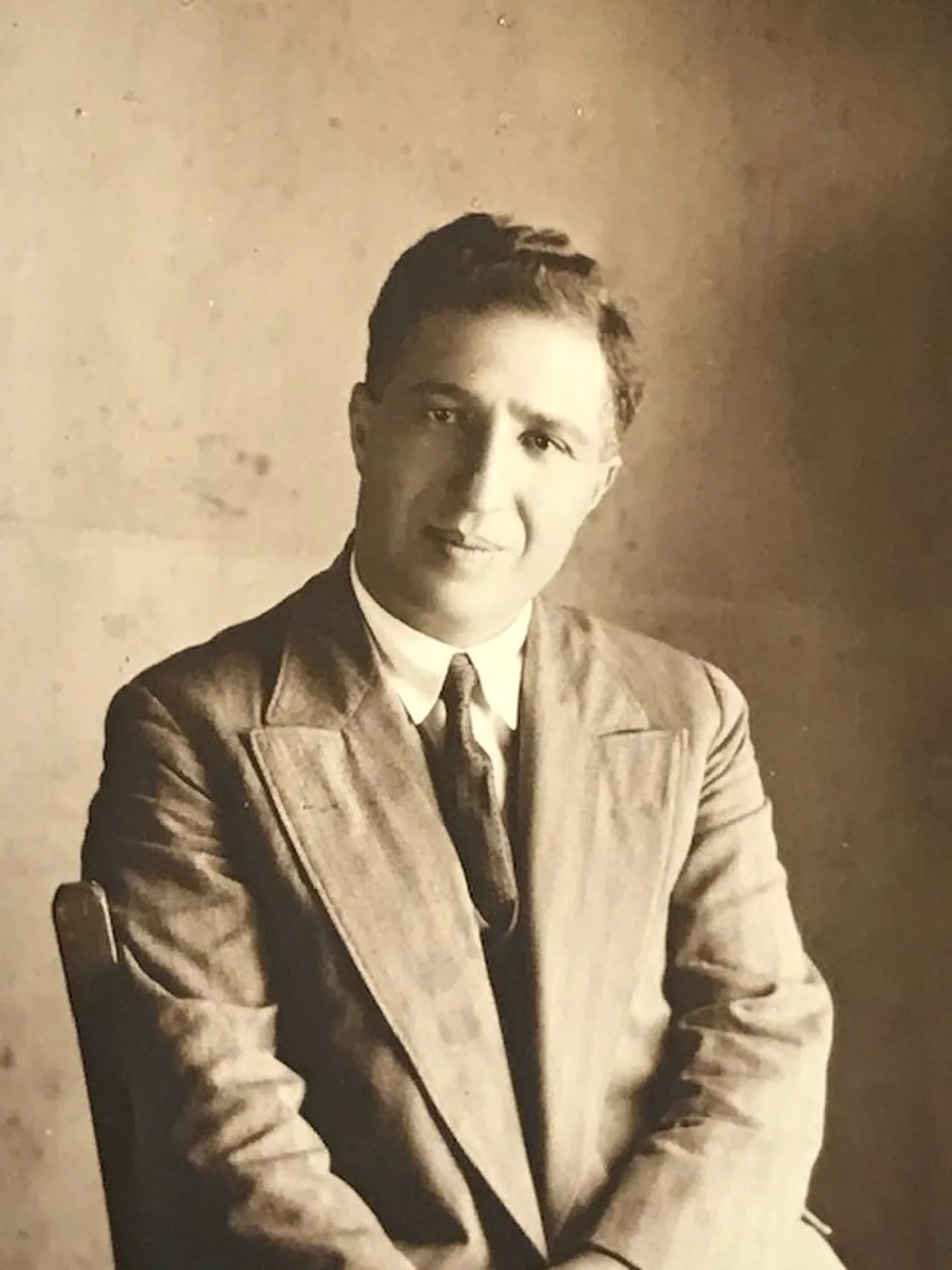 Portrait of Giovanni Sansone (1888–1979) – memorial page
