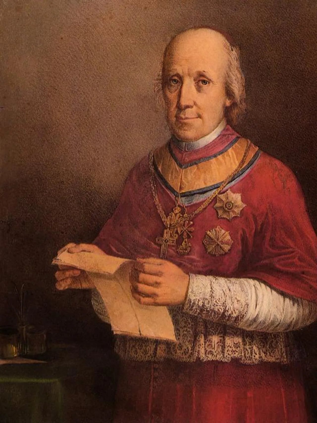 Portrait of Giovanni Tommaso Neuschel (1780–1863) – memorial page