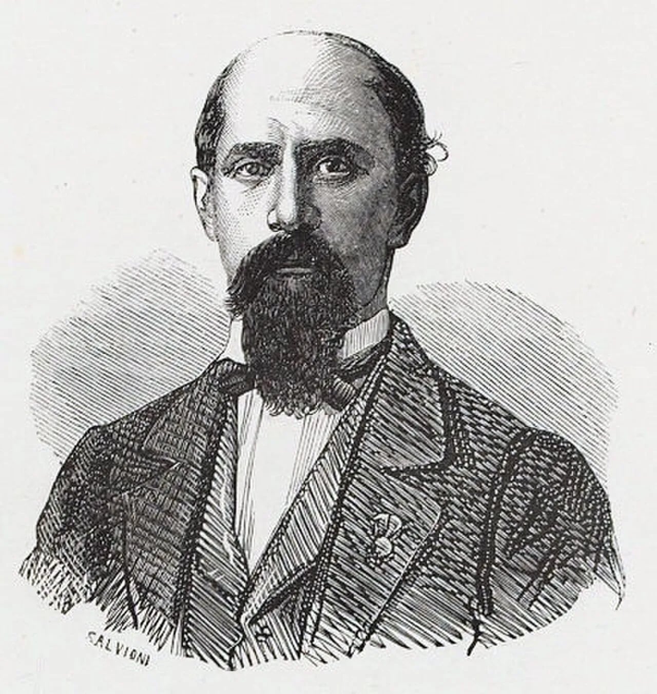 Porträt von Girolamo Pallotta (1804–1866) – Gedenkseite
