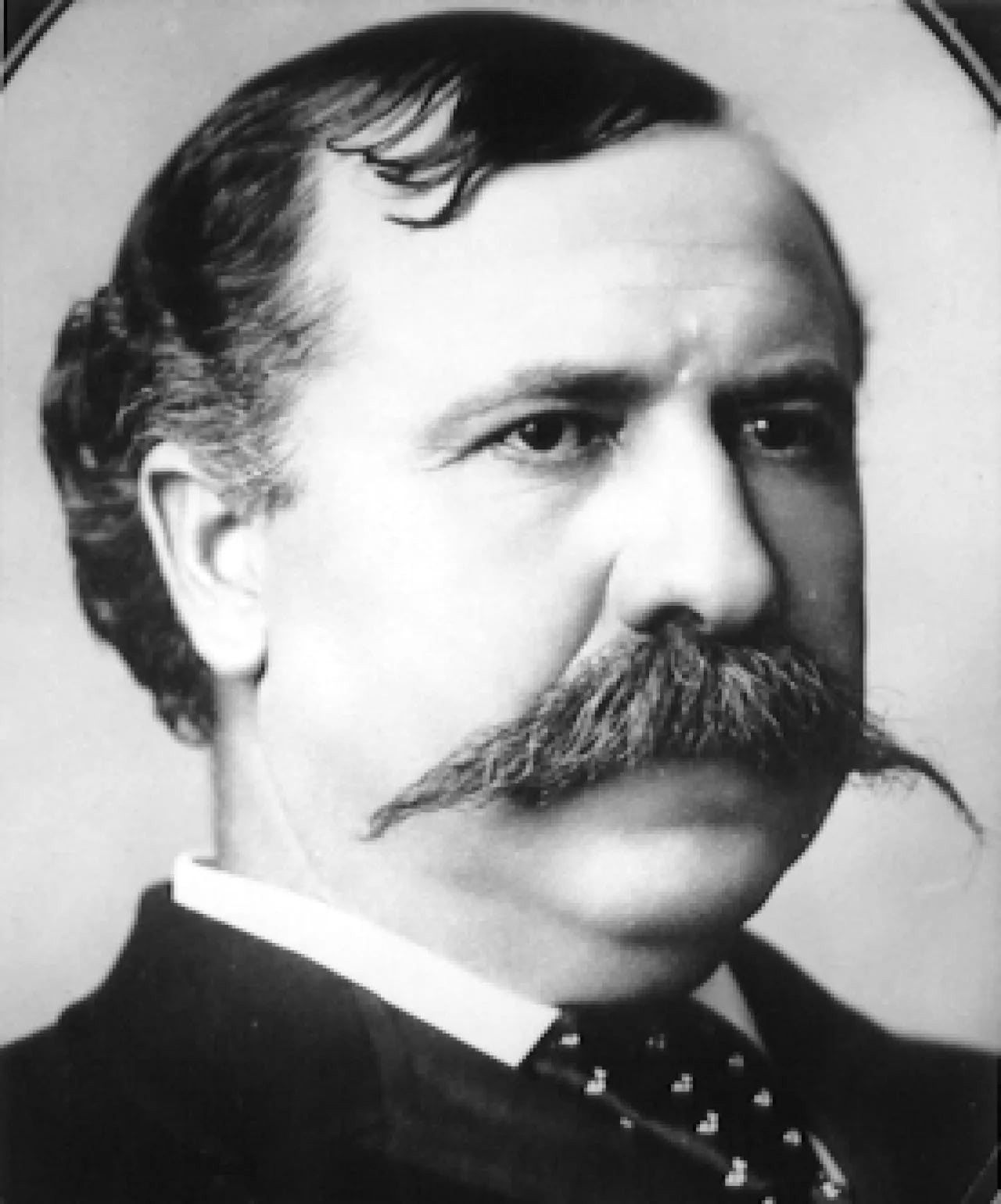 Porträt von Job Adams Cooper (1843–1899) – Gedenkseite