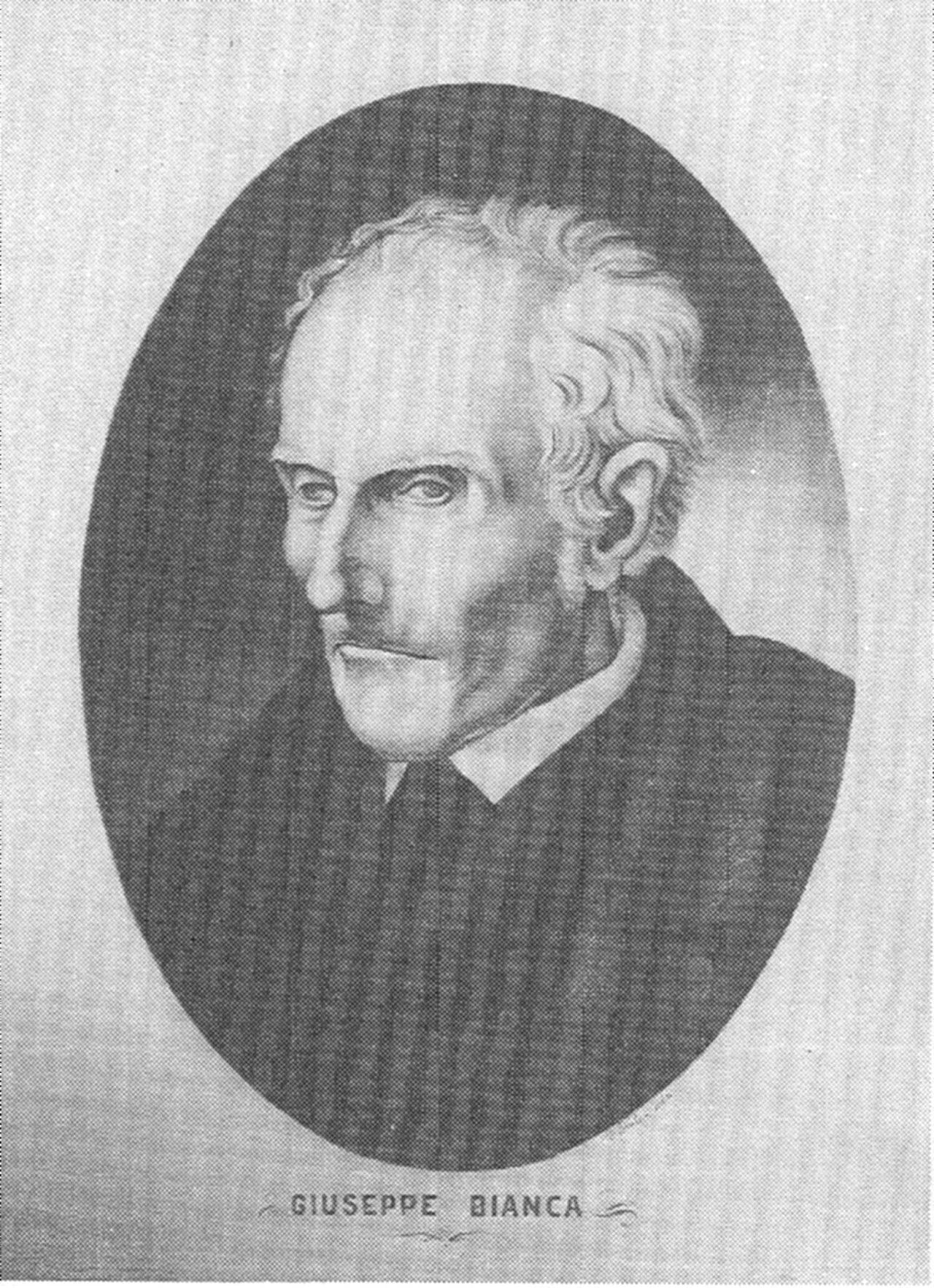 Portrait of Giuseppe Bianca (1801–1883) – memorial page