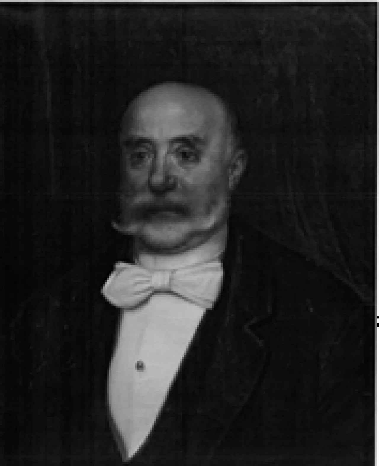 Porträt von Giuseppe Briganti Bellini (1826–1898) – Gedenkseite