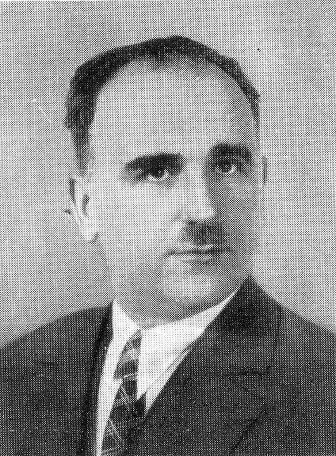 Porträt von Giuseppe Cobolli Gigli (1892–1987) – Gedenkseite