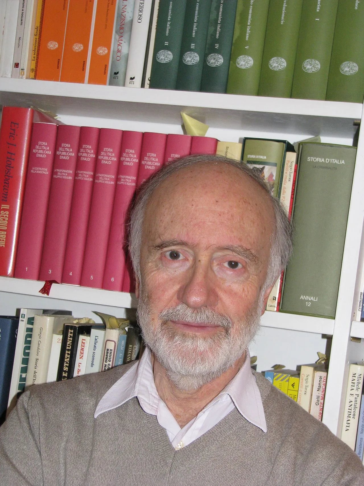 Porträt von Giuseppe De Lutiis (1941–2017) – Gedenkseite