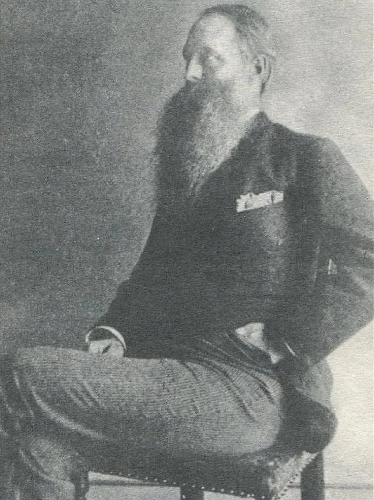 Porträt von Raphael Pumpelly (1837–1923) – Gedenkseite