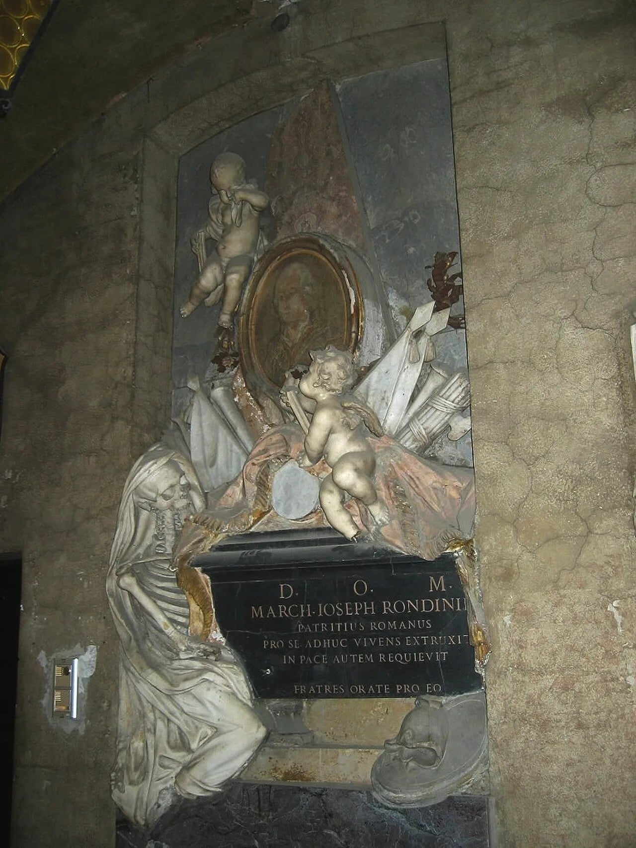 Portrait of Giuseppe Rondinini (1725–1801) – memorial page