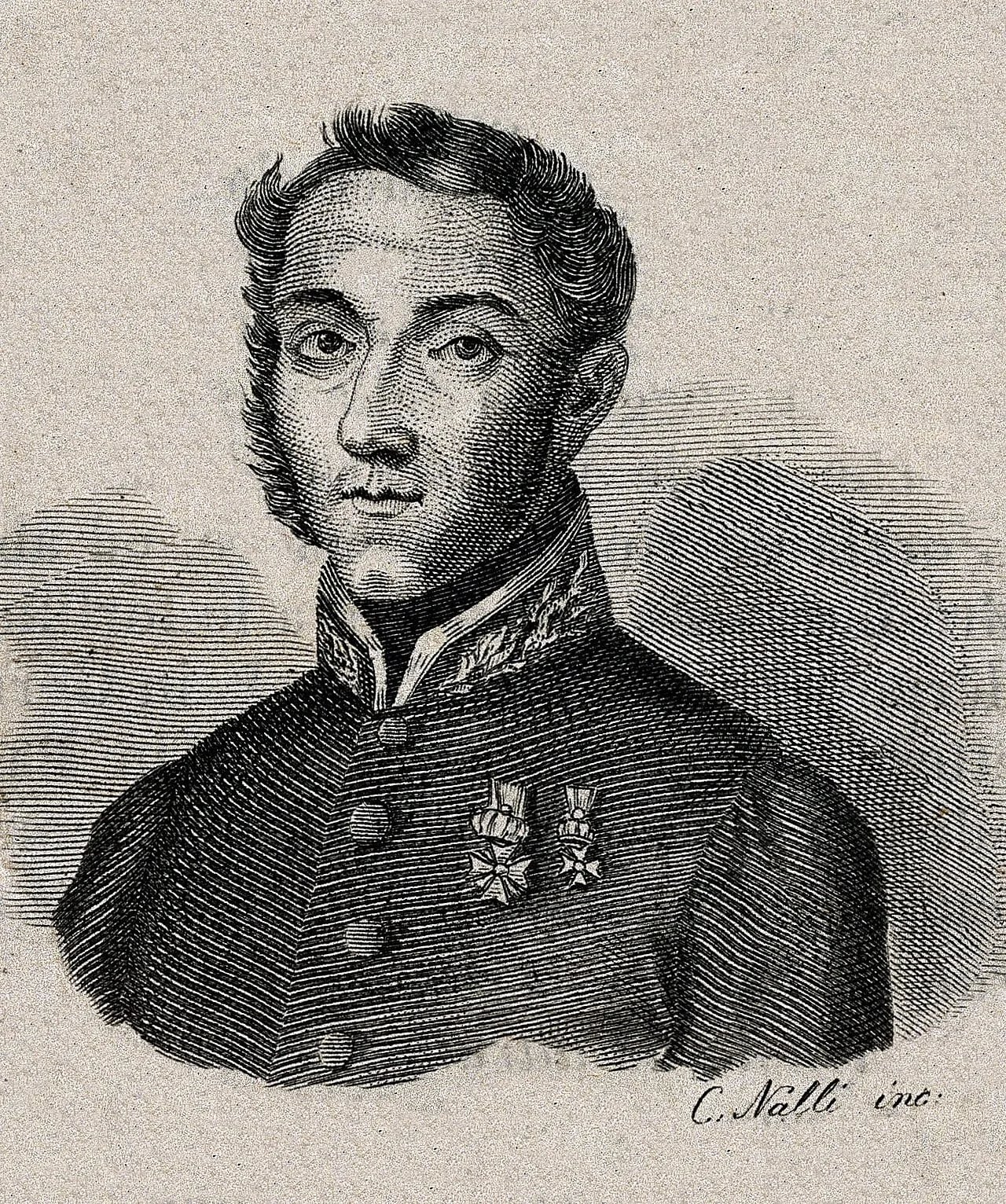Portrait of Giuseppe Tranchina (1797–1837) – memorial page