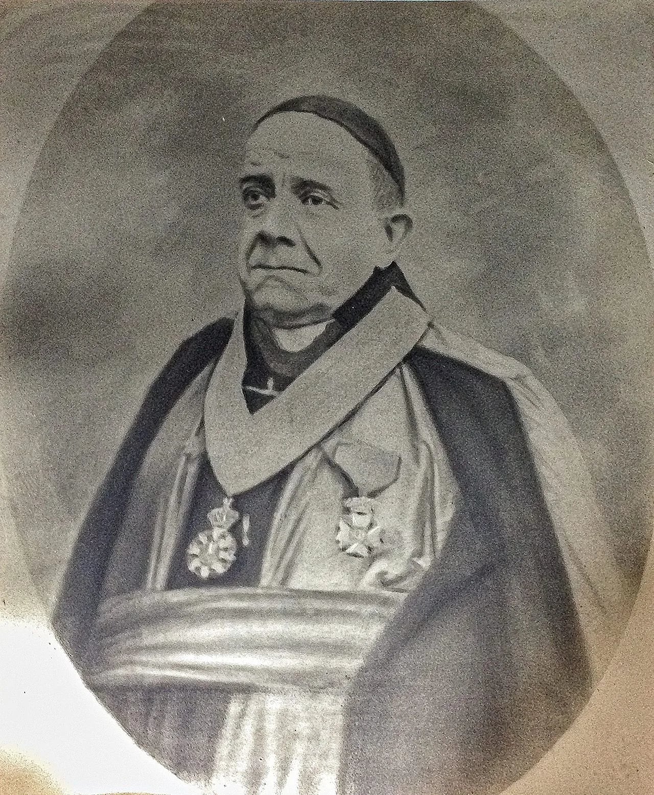 Porträt von Giustino Quadrari (1802–1871) – Gedenkseite