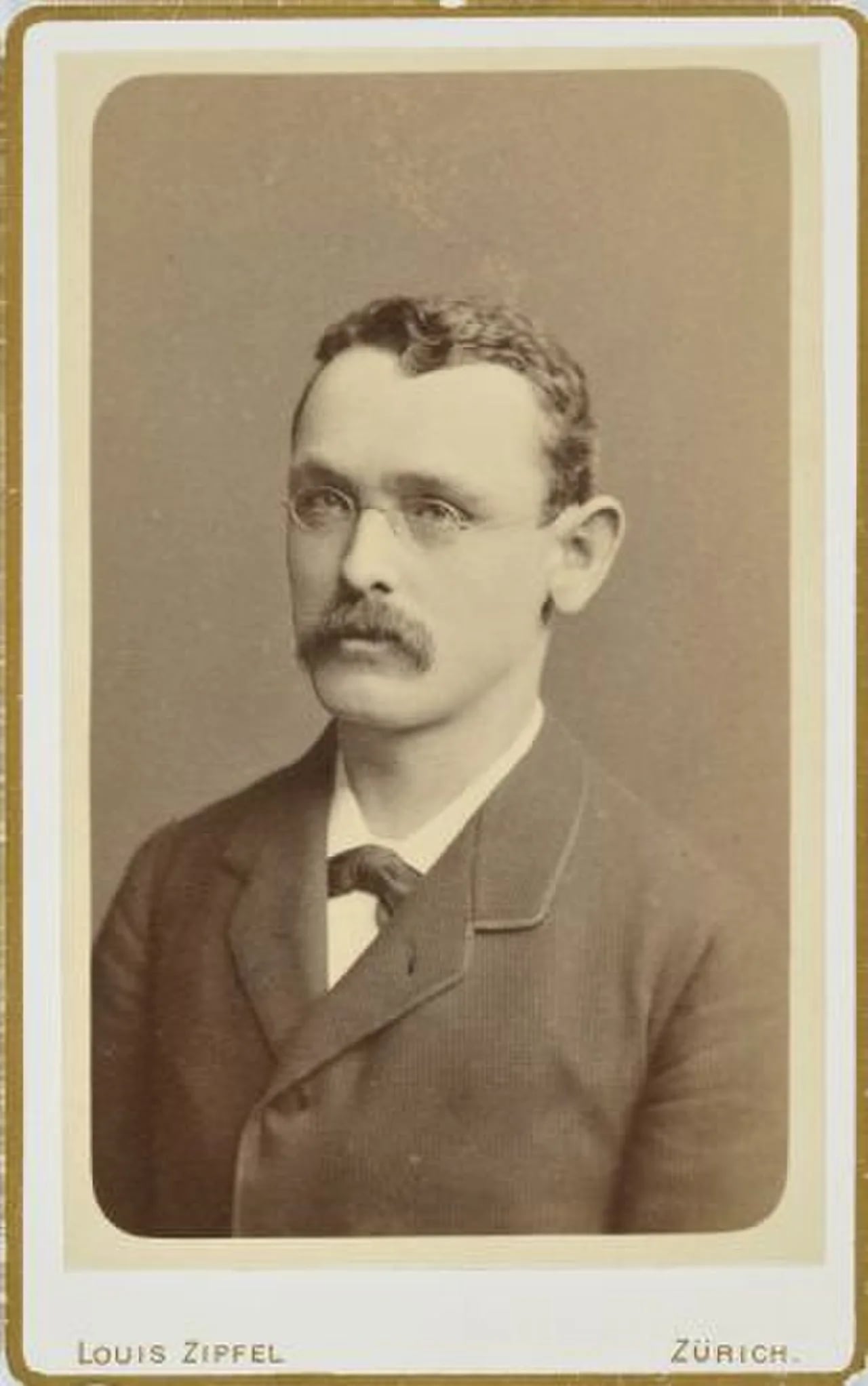 Porträt von Walter Gröbli (1852–1903) – Gedenkseite