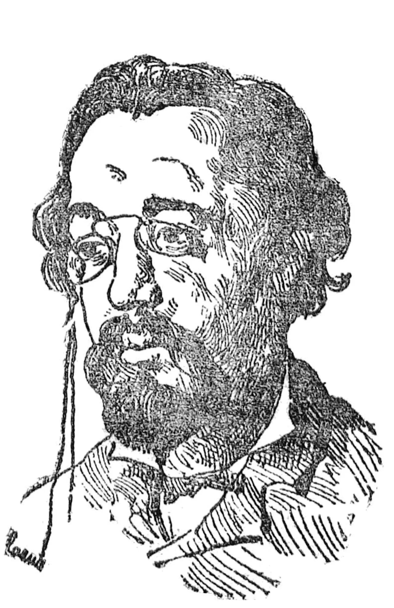 Porträt von Élie Bergerol (1842–1913) – Gedenkseite