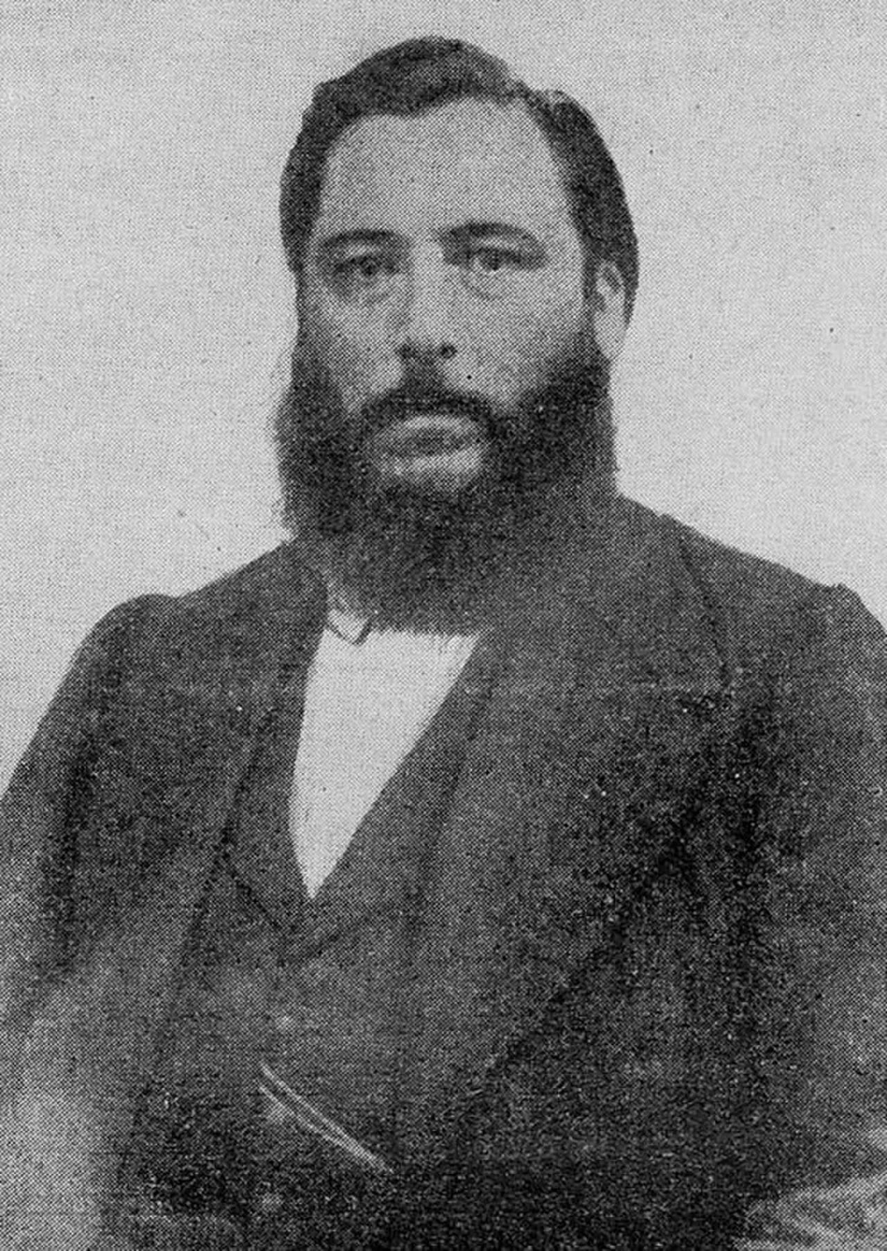 Porträt von José Hernández (1834–1886) – Gedenkseite