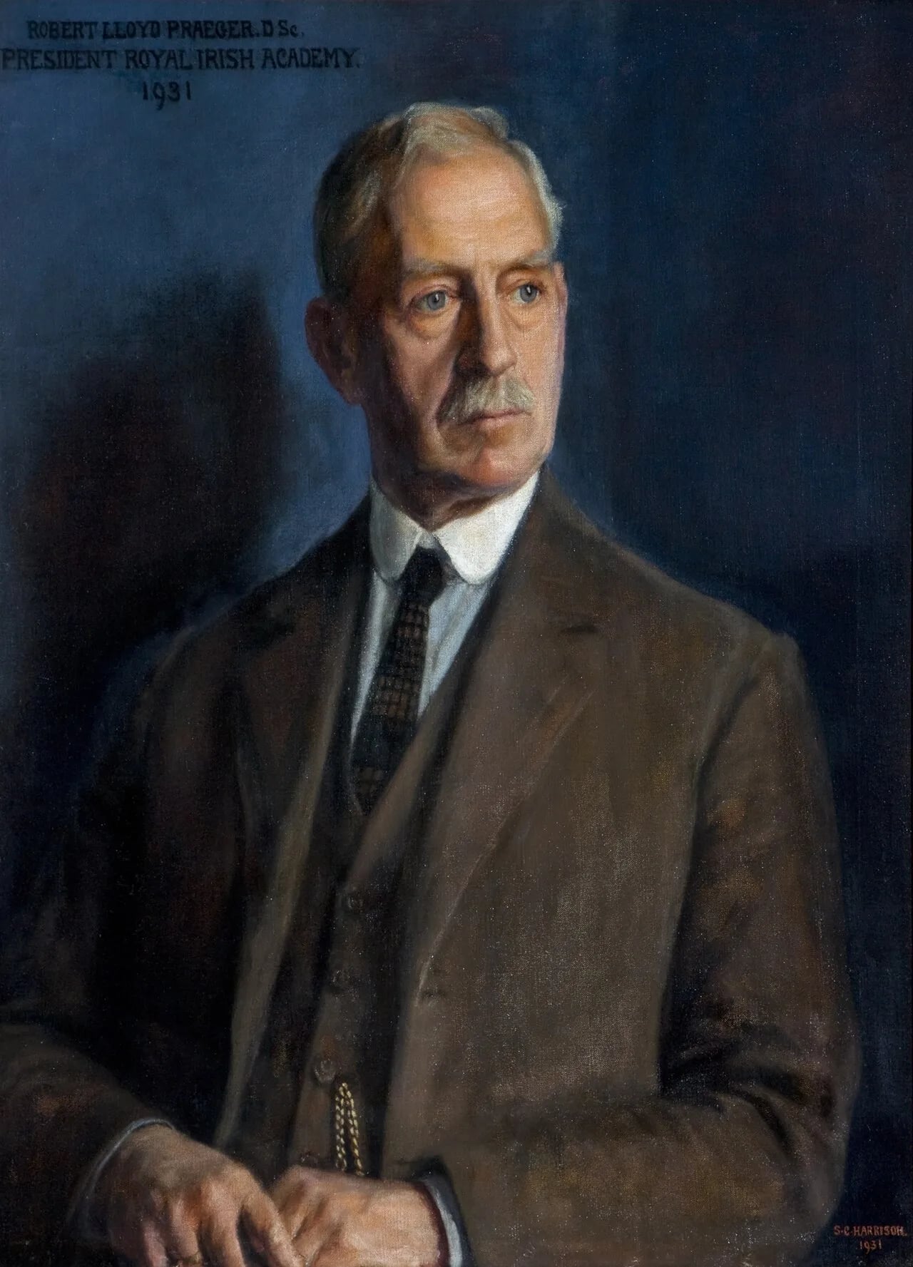 Portrait of Robert Lloyd Praeger (1865–1953) – memorial page