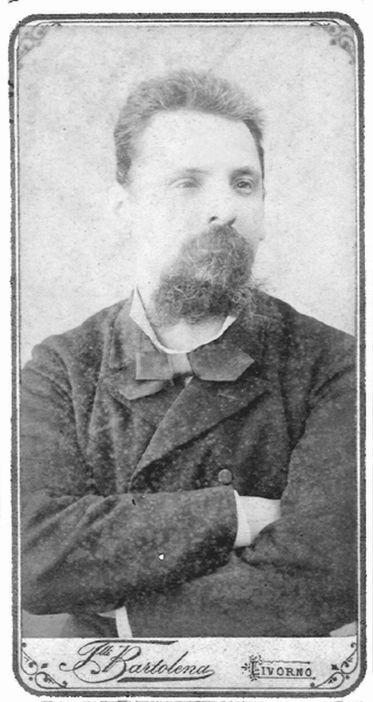Porträt von Guglielmo Romiti (1850–1936) – Gedenkseite