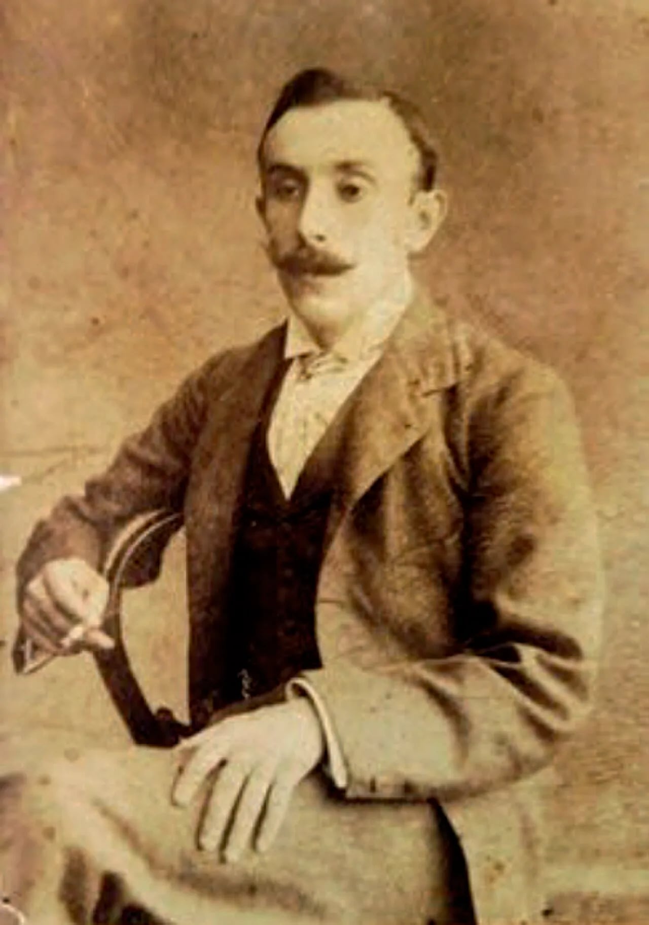 Porträt von Guido Vitale (1872–1918) – Gedenkseite