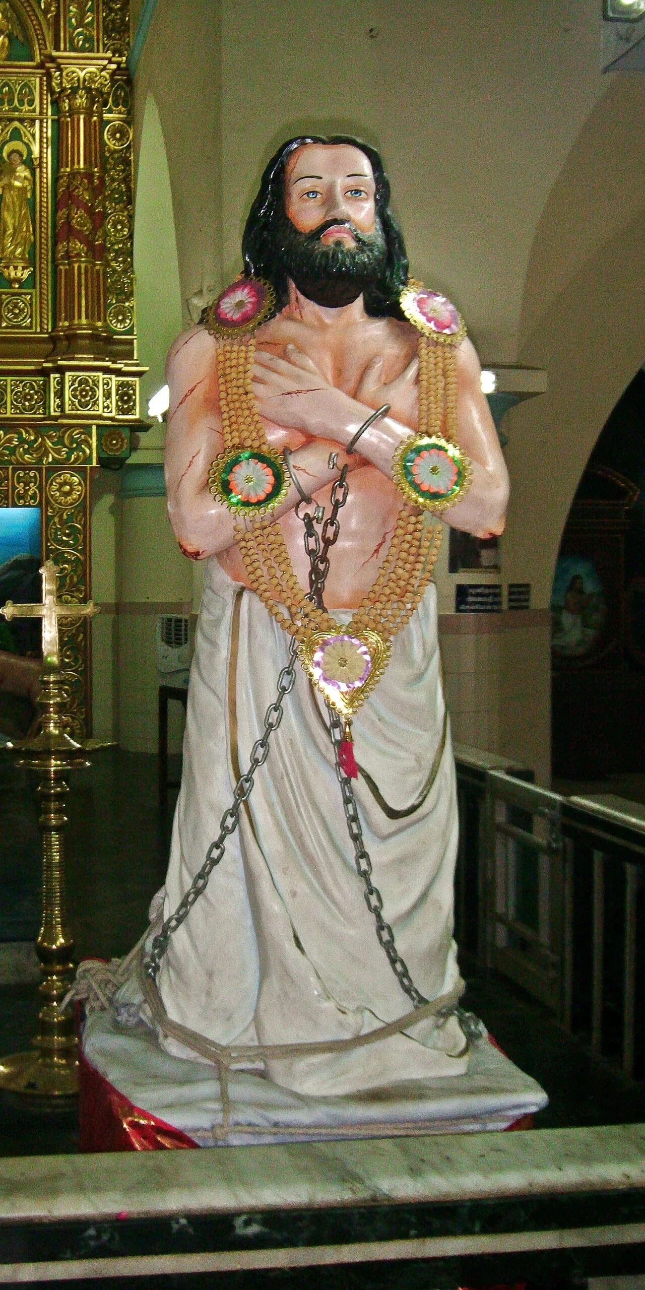 Porträt von Devasahayam Pillai (1712–1752) – Gedenkseite