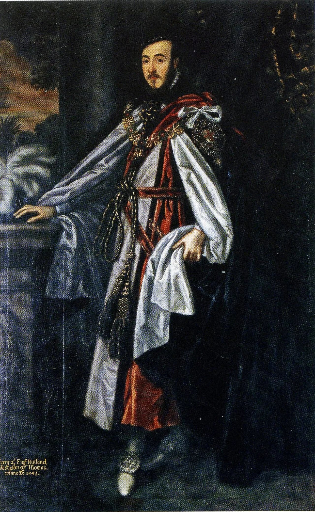 Porträt von Henry Manners (1526–1563) – Gedenkseite