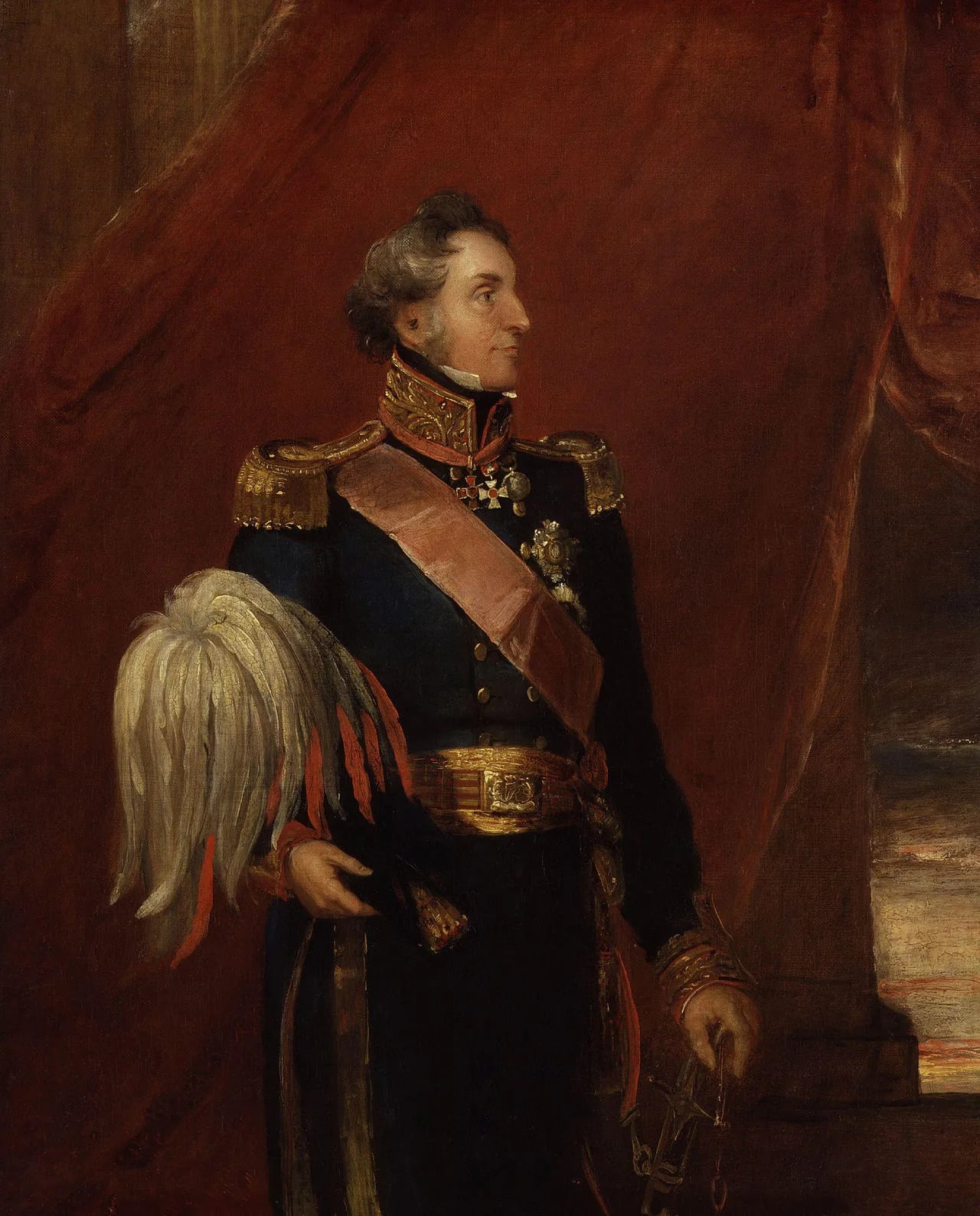 Portrait of Hussey Vivian (1775–1842) – memorial page