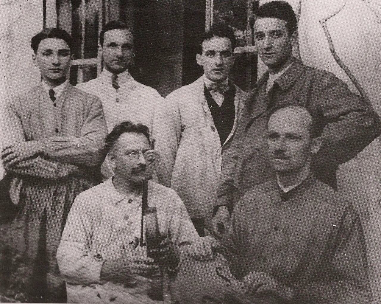 Porträt von Igino Sderci (1884–1983) – Gedenkseite
