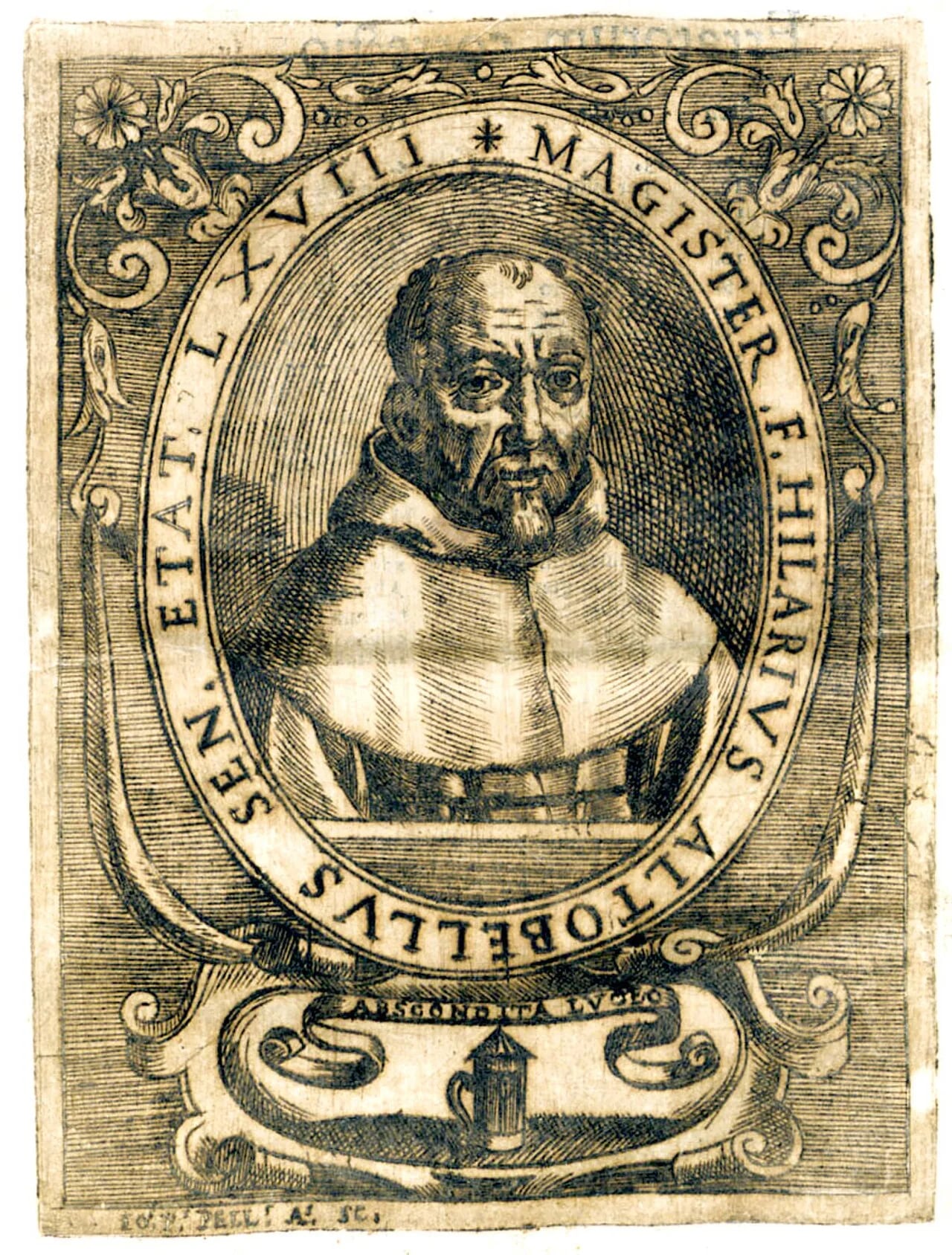 Portrait of Ilario Altobelli (1560–1637) – memorial page