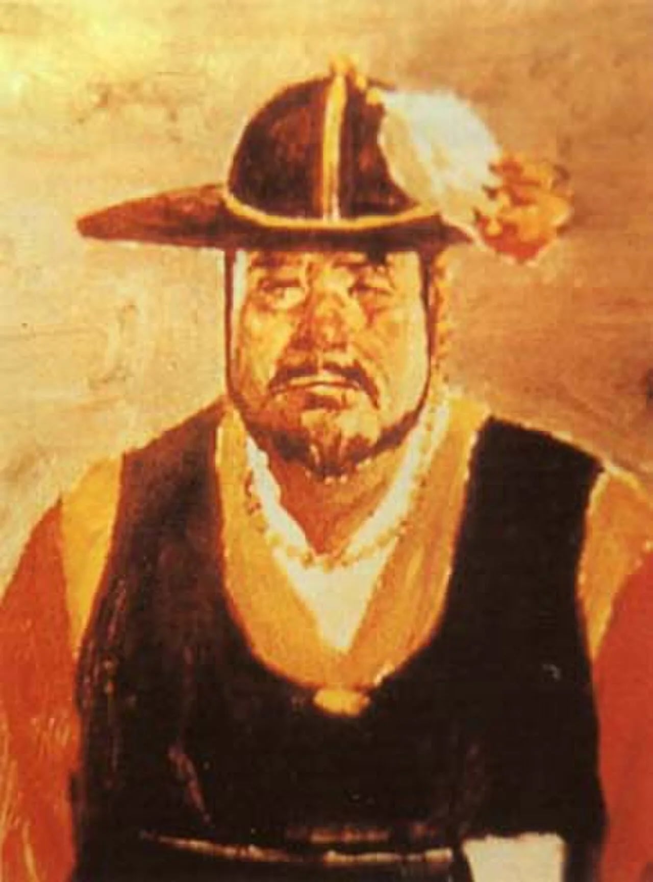 Porträt von Won Gyun (1540–1597) – Gedenkseite