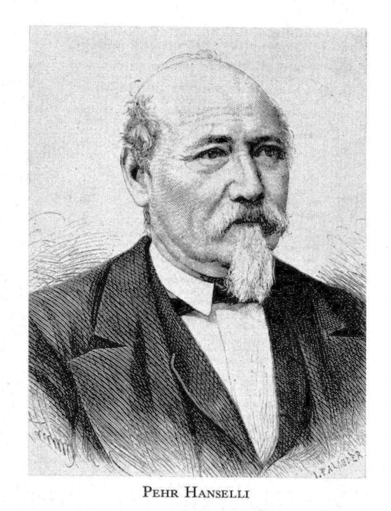 Portrait of Per Hanselli (1815–1879) – memorial page