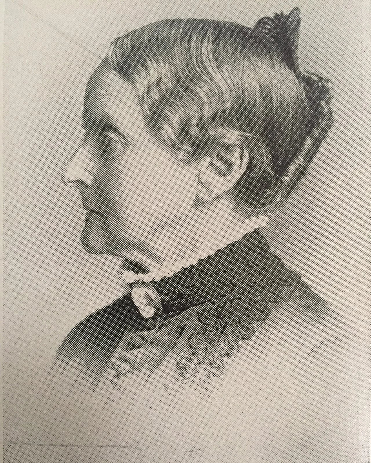 Portrait of Caroline B. Winslow (1822–1896) – memorial page