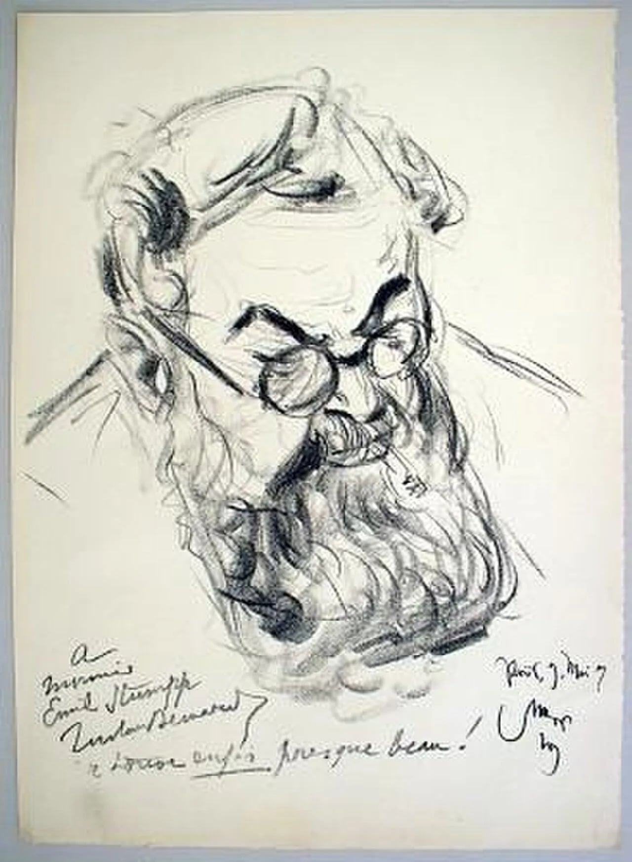 Portrait of Tristan Bernard (1866–1947) – memorial page