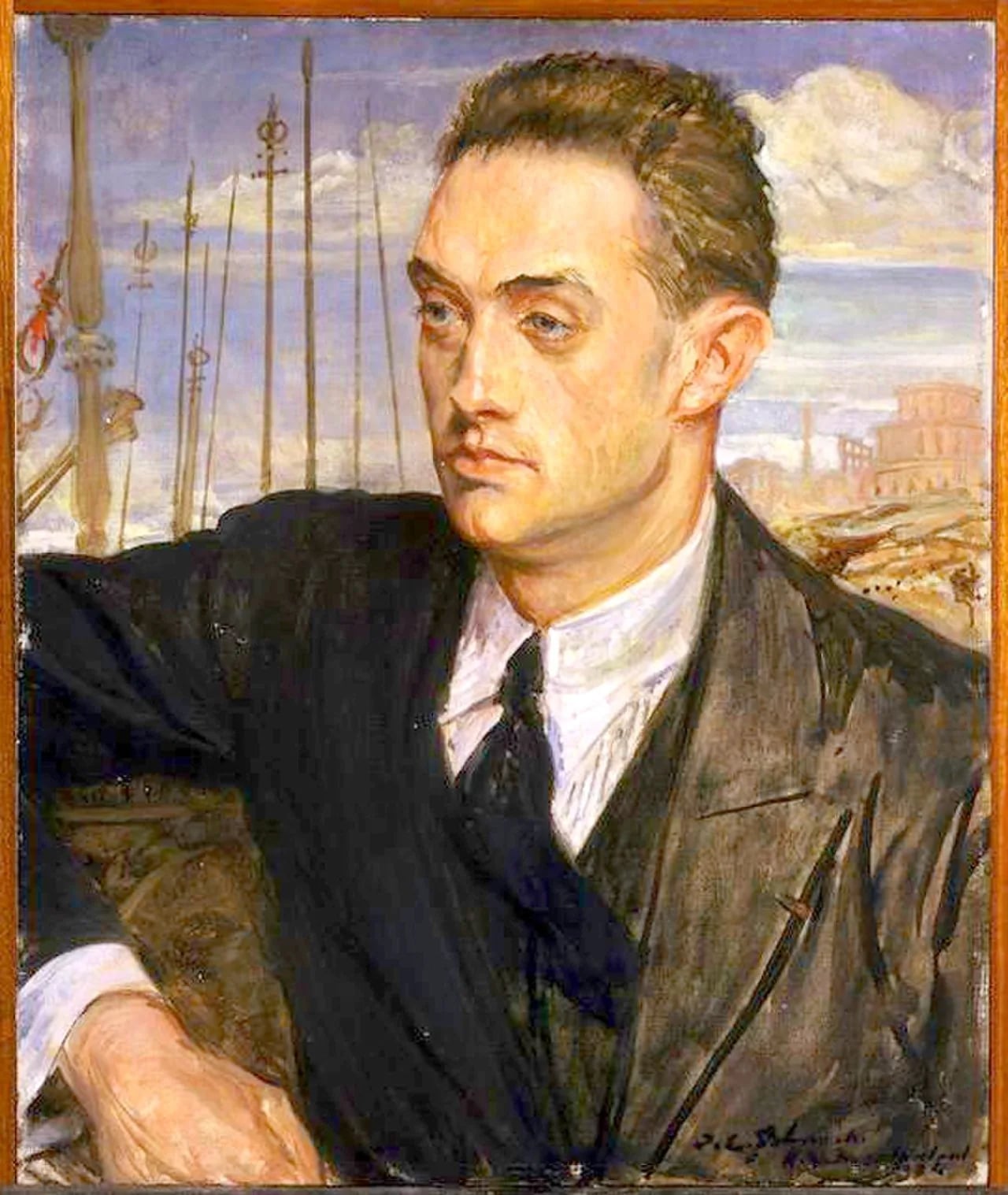 Portrait of Henry de Montherlant (1895–1972) – memorial page