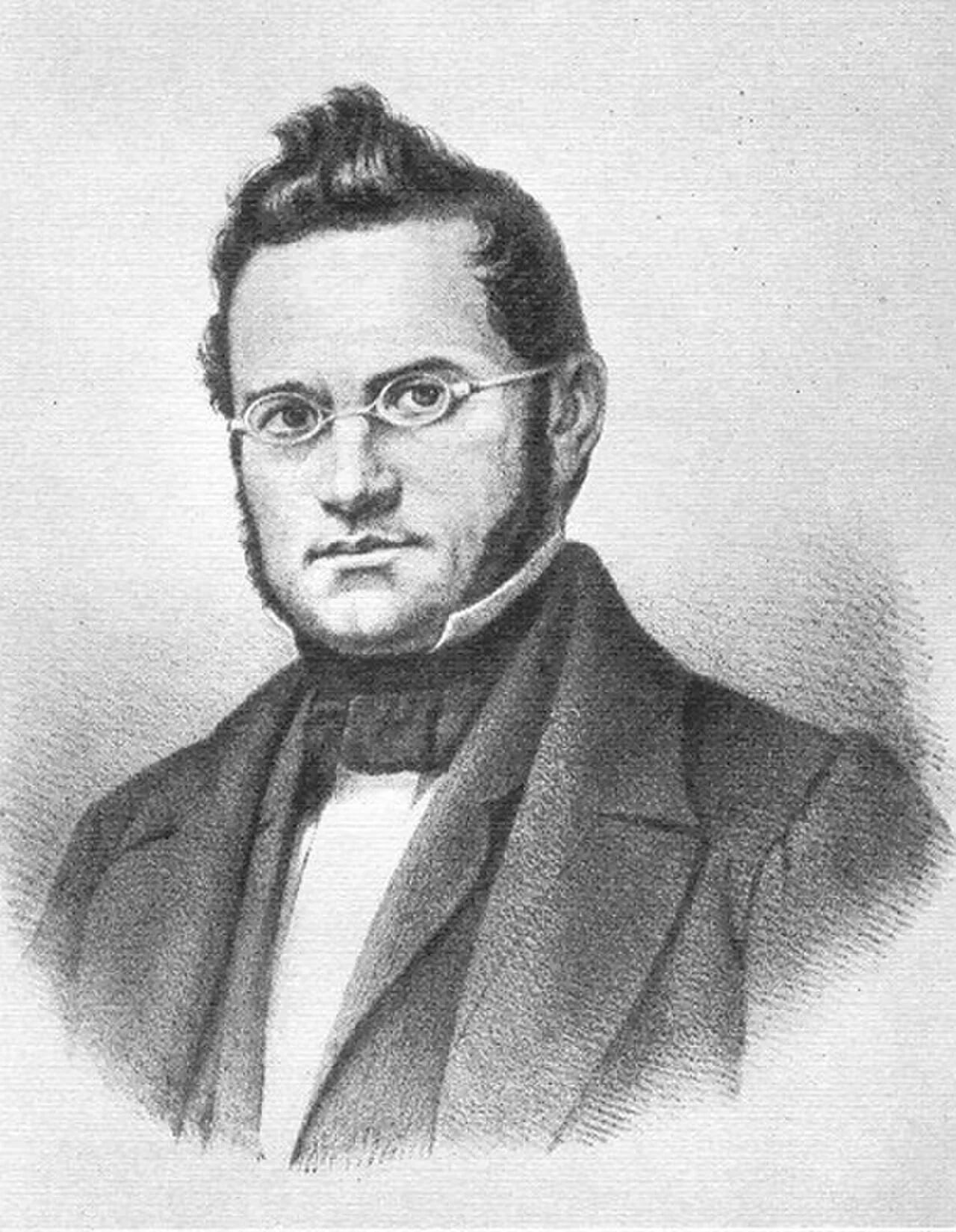 Porträt von Jonas Furrer (1805–1861) – Gedenkseite