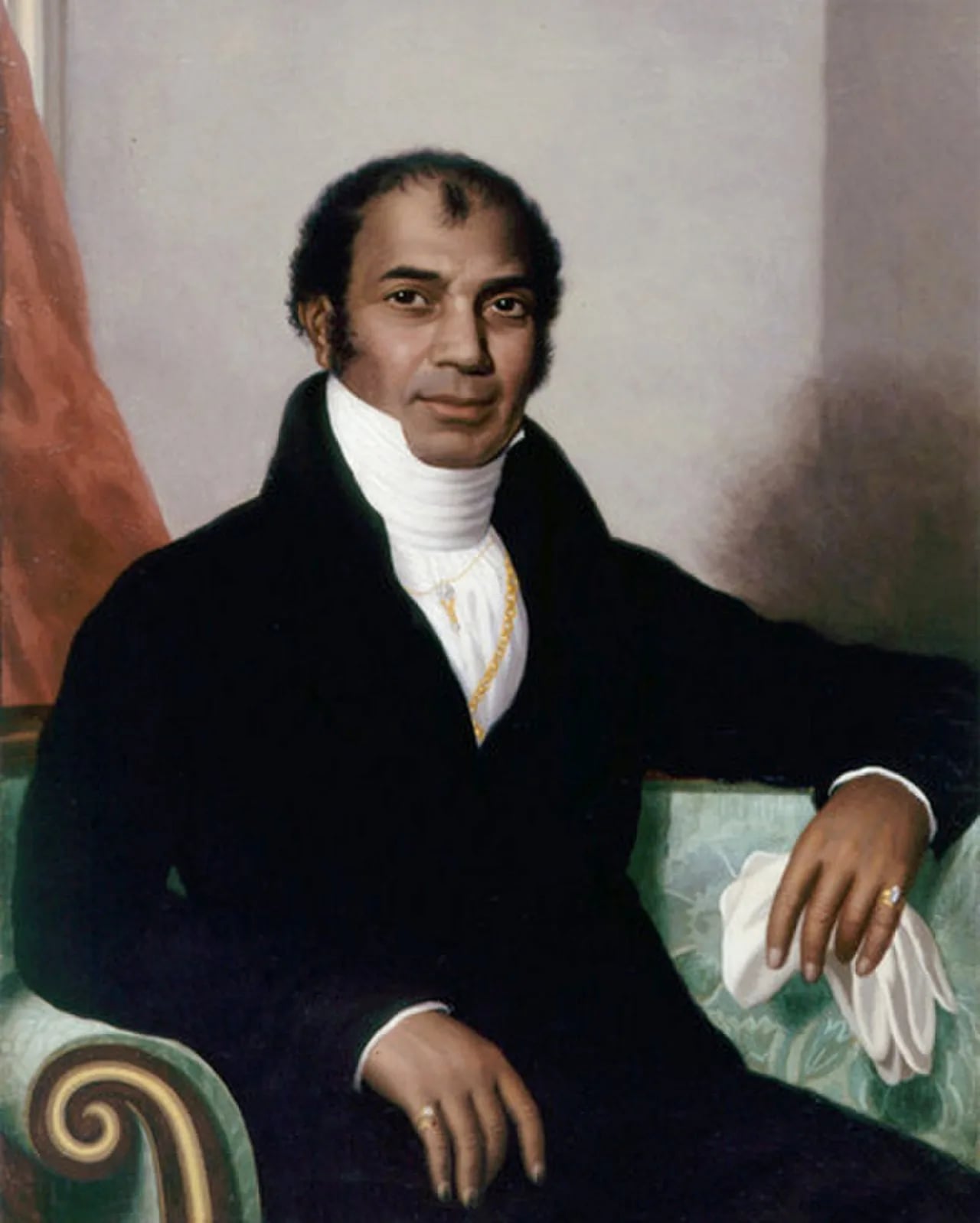 Porträt von Sake Dean Mahomed (1759–1851) – Gedenkseite