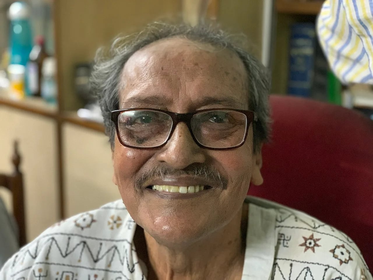 Portrait of Prabir Ghosh (1945–2023) – memorial page