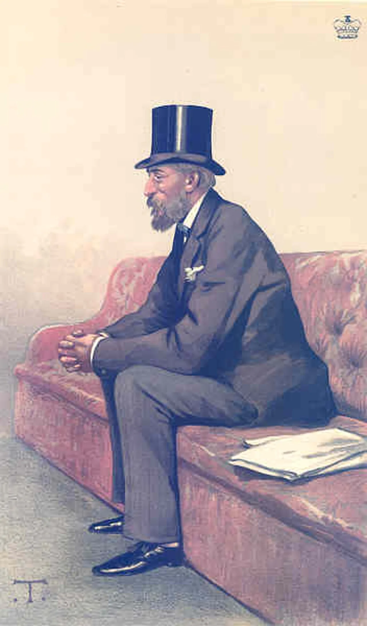 Porträt von Ivor Guest, 1st Baron Wimborne (1835–1914) – Gedenkseite