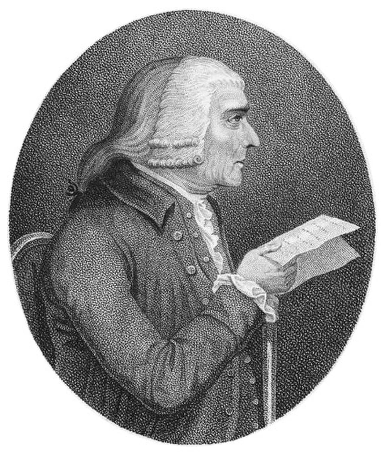 Porträt von Jacob Bryant (1715–1804) – Gedenkseite