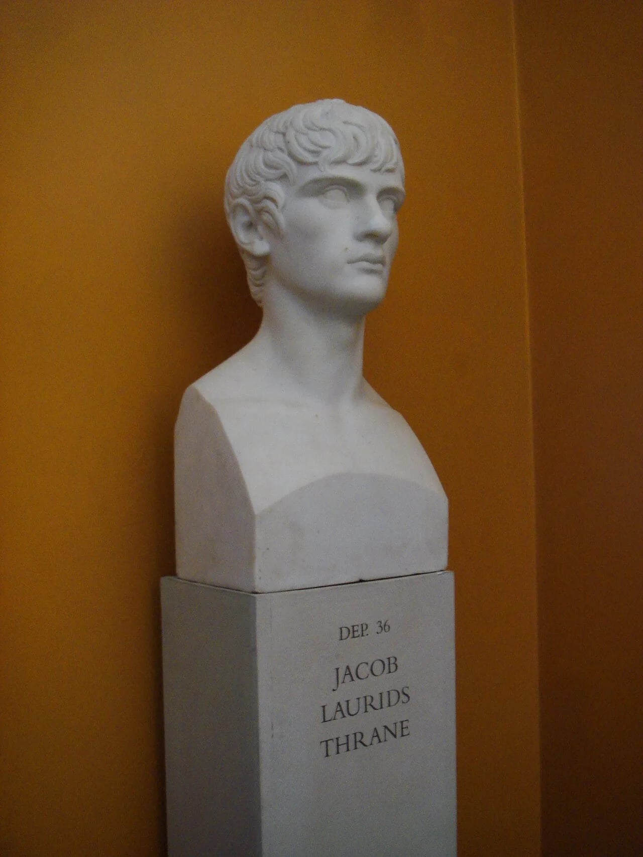 Portrait of Jacob Laurids Thrane (1785–1819) – memorial page