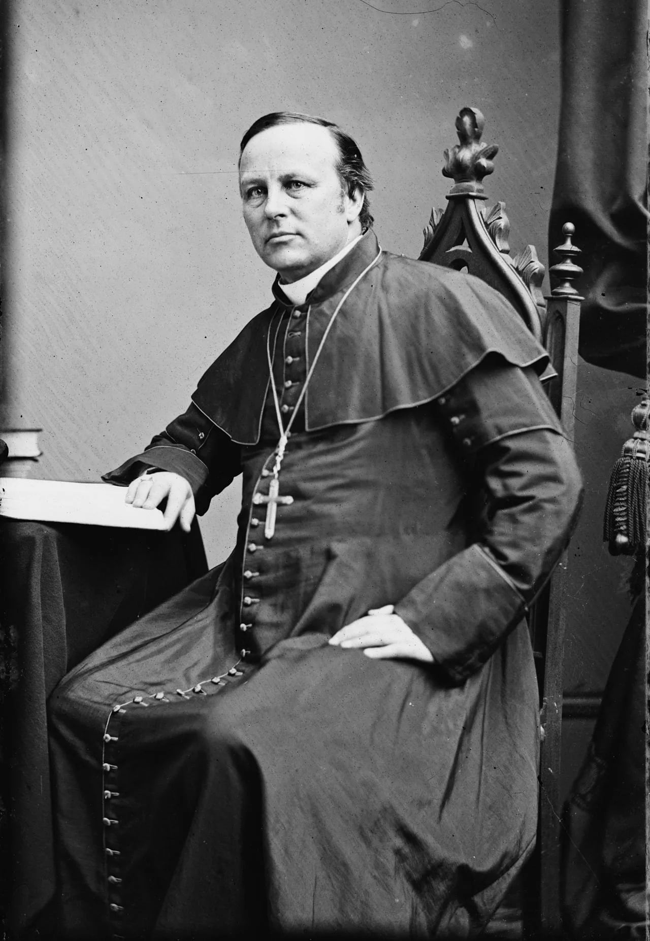 Porträt von James Roosevelt Bayley (1814–1877) – Gedenkseite