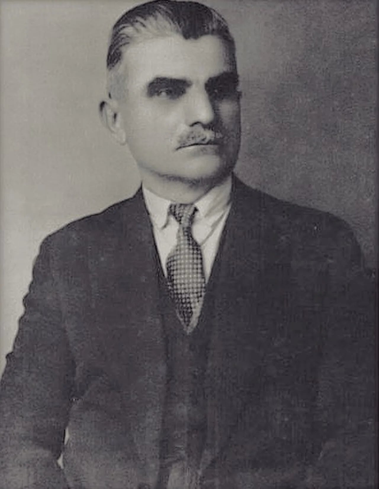 Porträt von Aleksander Stavre Drenova (1872–1947) – Gedenkseite
