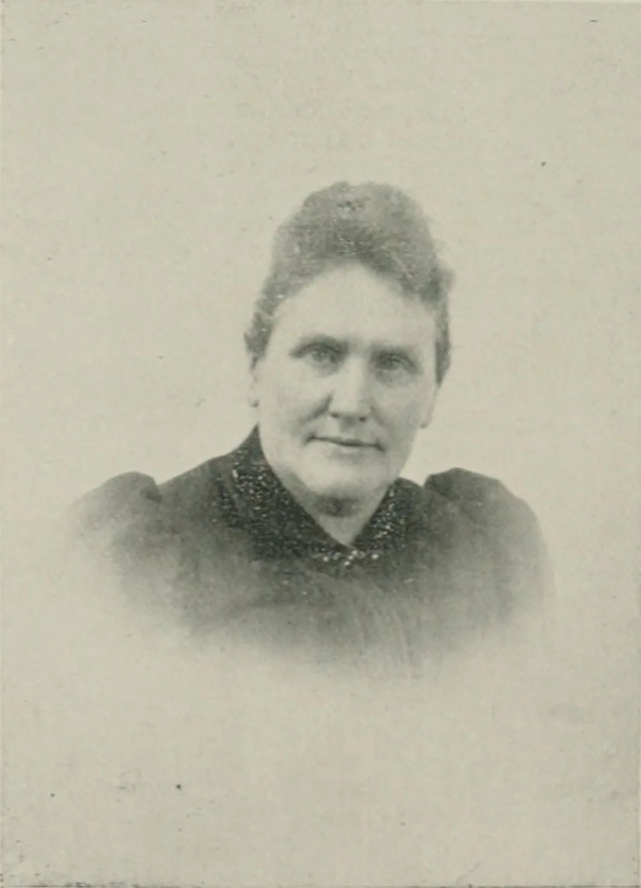 Porträt von Sarah C. Acheson (1844–1899) – Gedenkseite