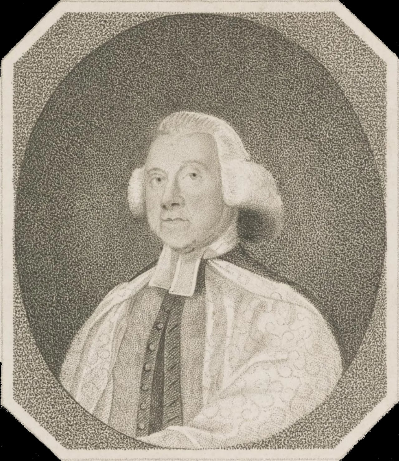 Porträt von John Alcock (1740–1791) – Gedenkseite