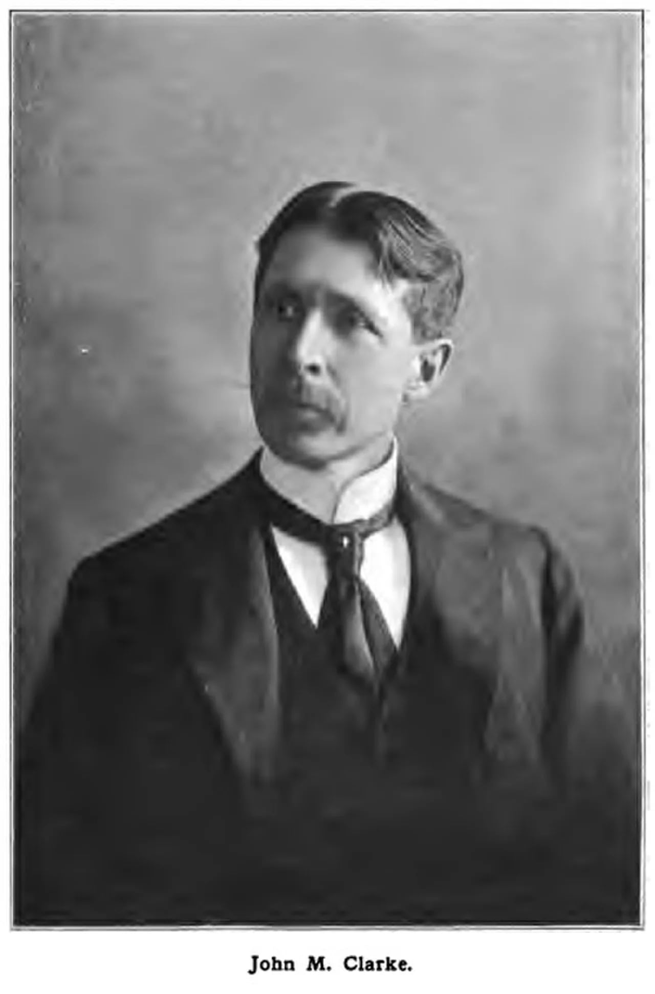 Porträt von John Mason Clarke (1857–1925) – Gedenkseite