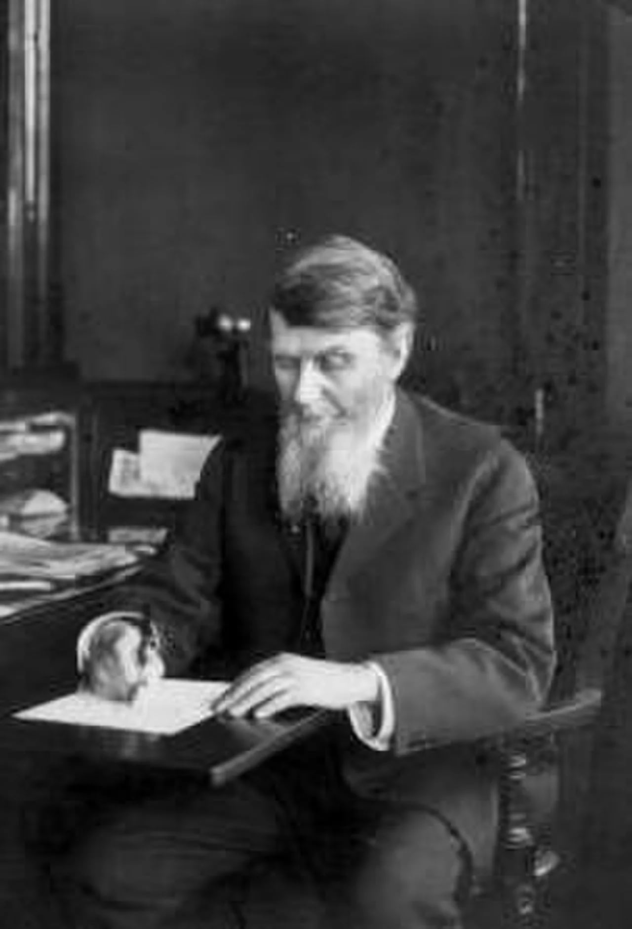 Porträt von John Studebaker (1833–1917) – Gedenkseite