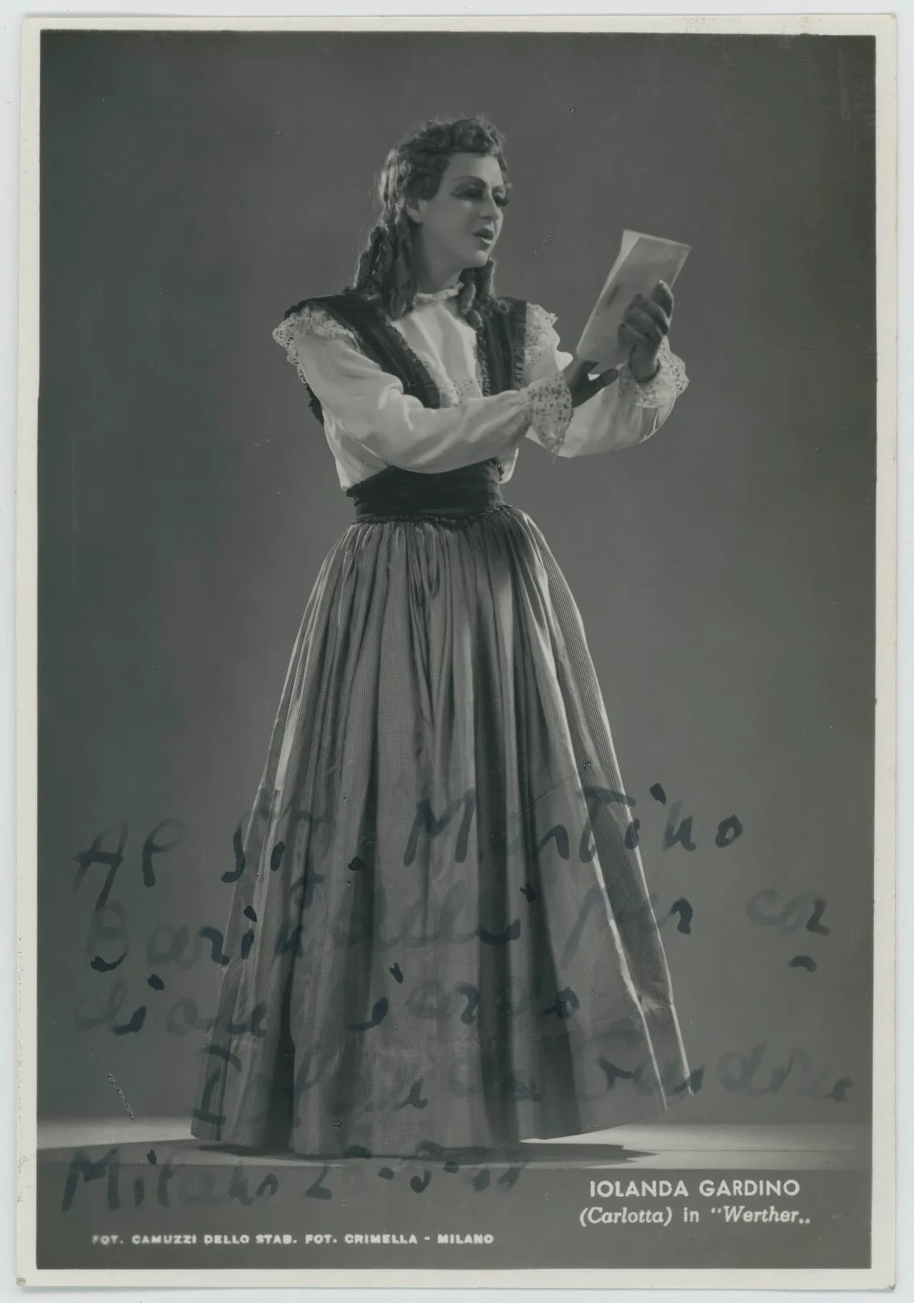 Portrait of Jolanda Gardino (1919–2003) – memorial page