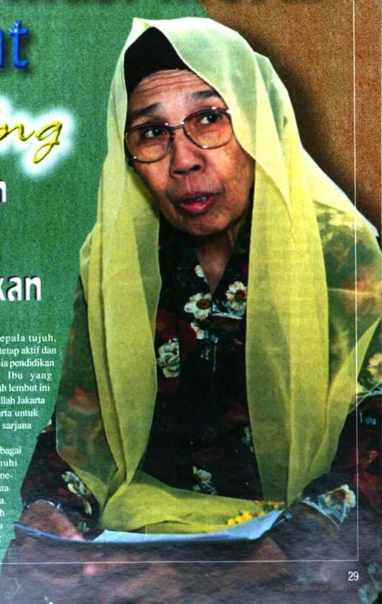 Porträt von Zakiah Daradjat (1926–2013) – Gedenkseite