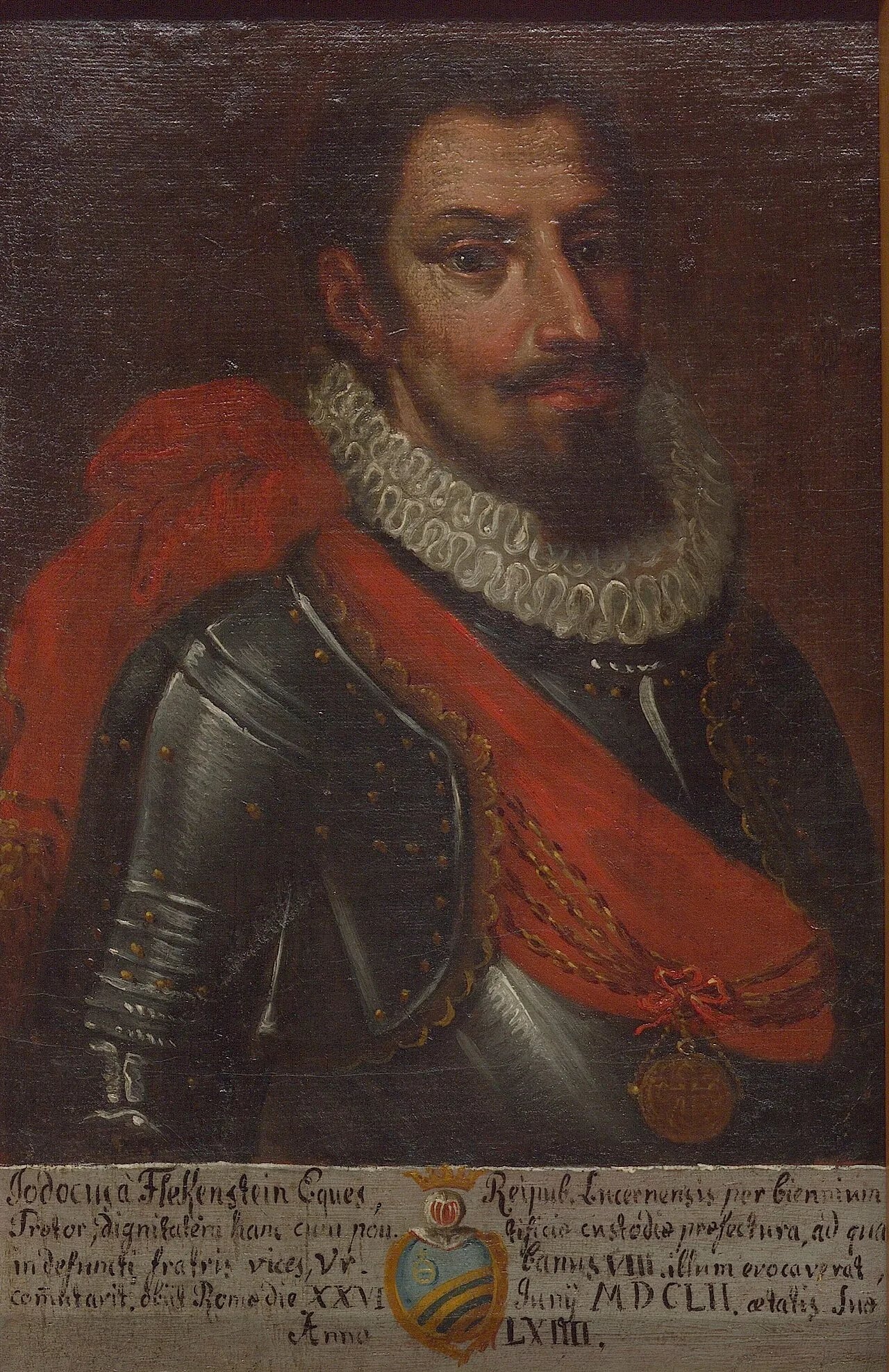 Portrait of Jost Fleckenstein (1588–1652) – memorial page