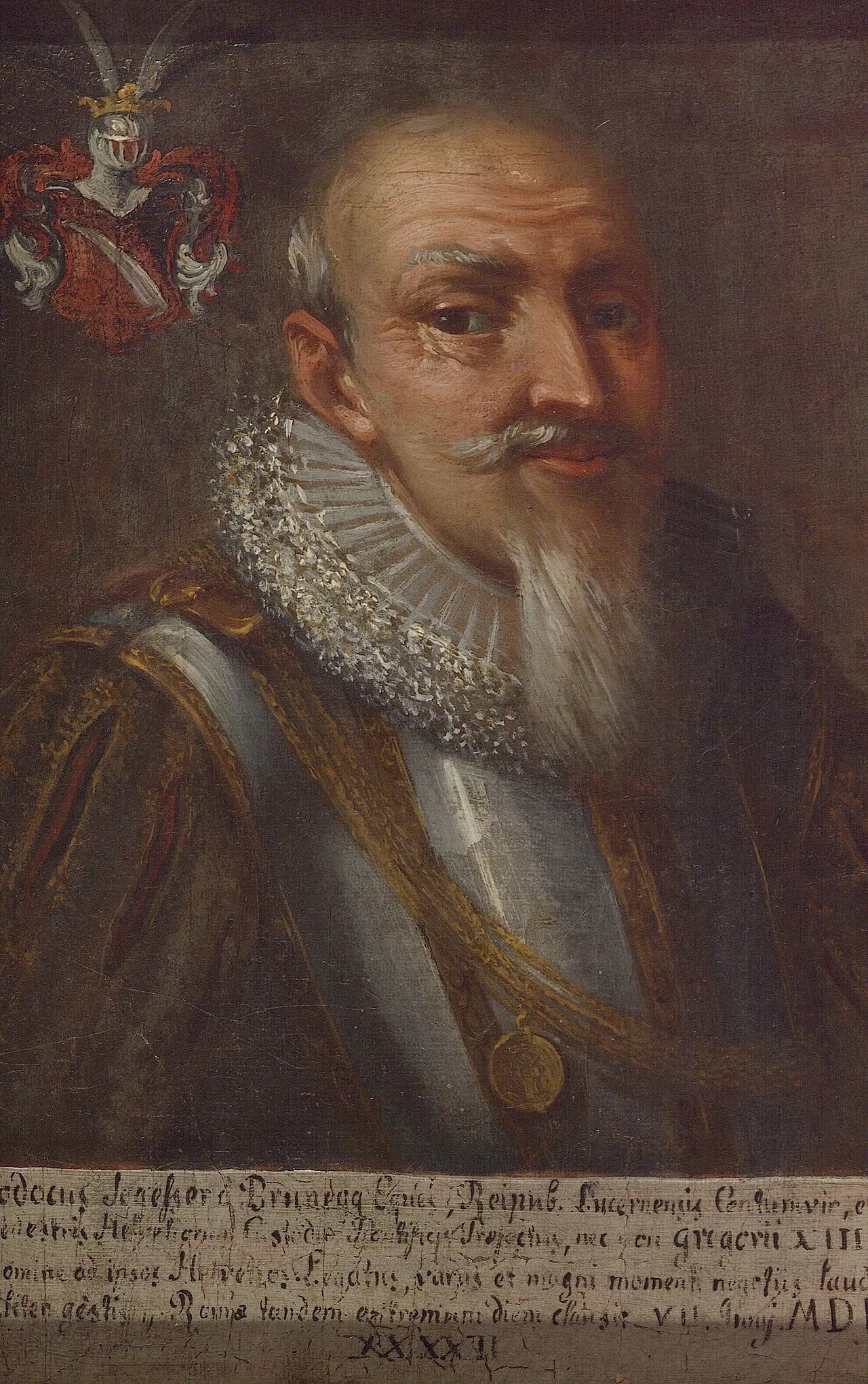 Portrait of Jost Segesser von Brunegg (1529–1592) – memorial page
