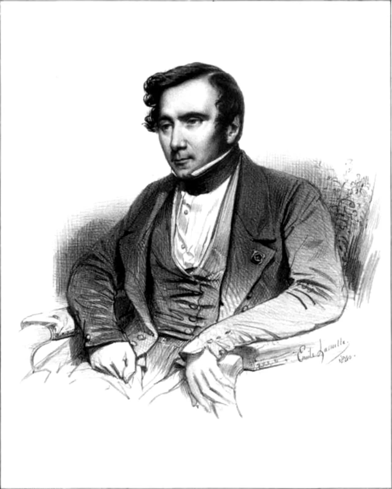 Portrait of Augustin Thierry (1795–1856) – memorial page