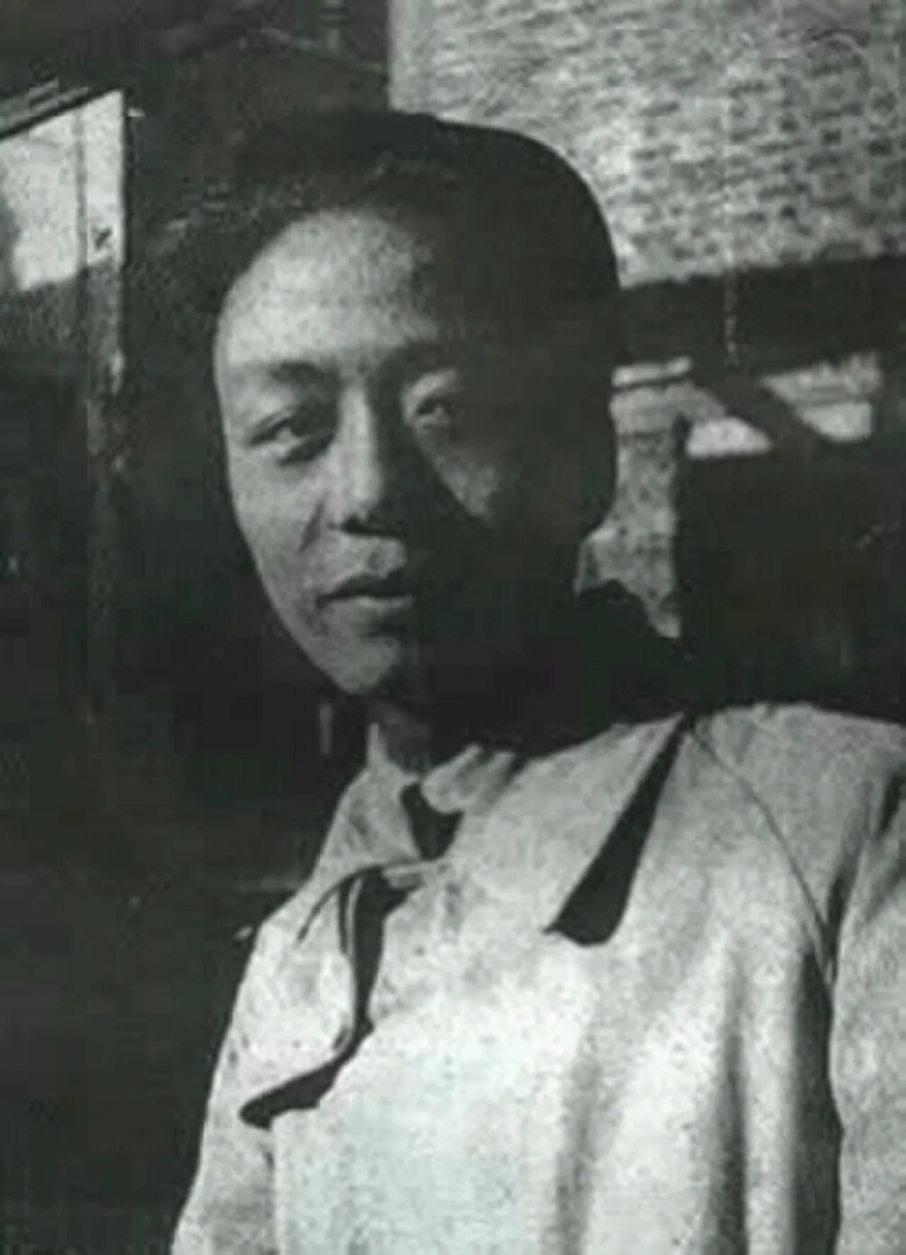 Porträt von Ai Qing (1910–1996) – Gedenkseite