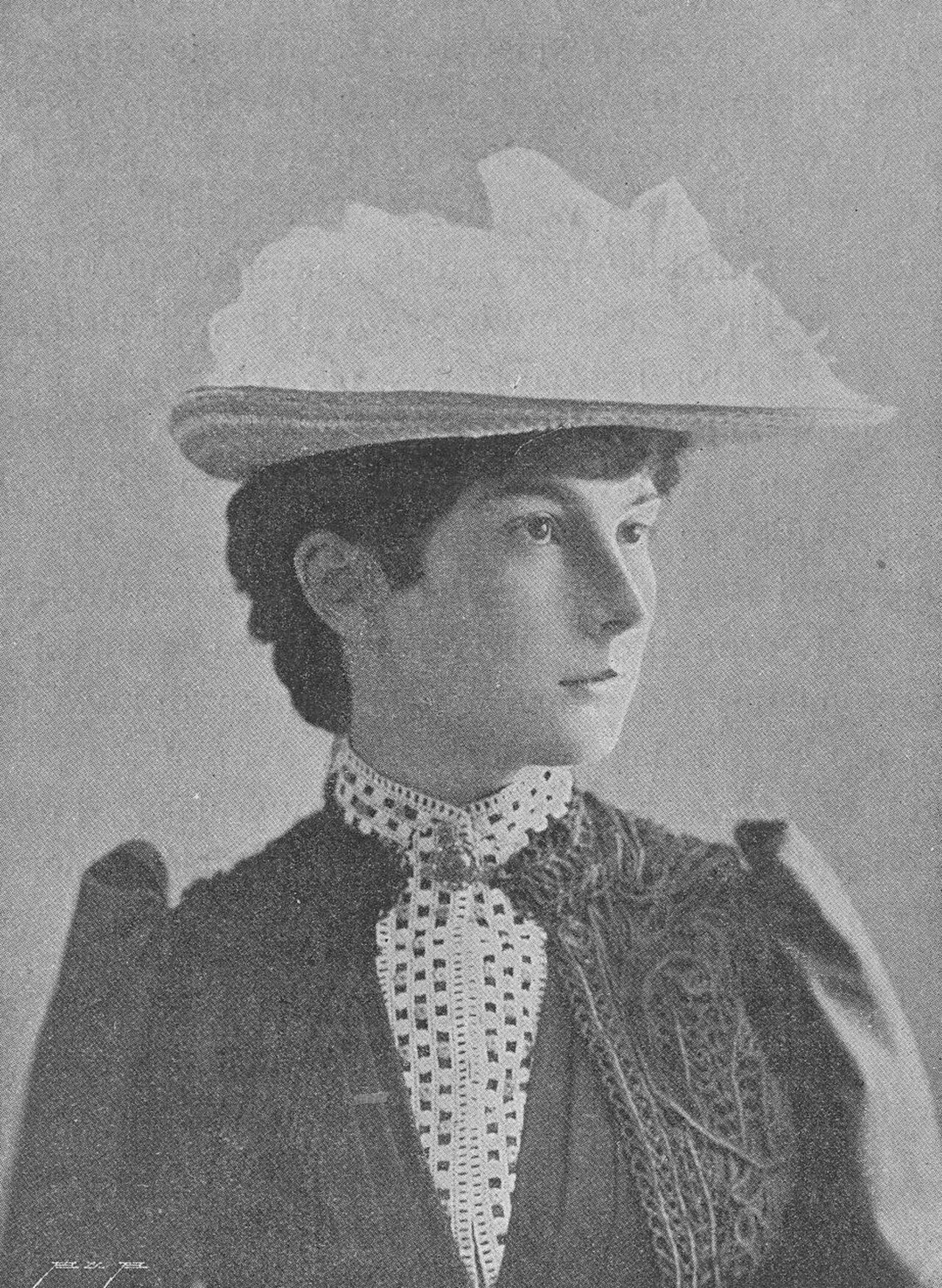 Porträt von Kazimiera Zawistowska (1870–1902) – Gedenkseite