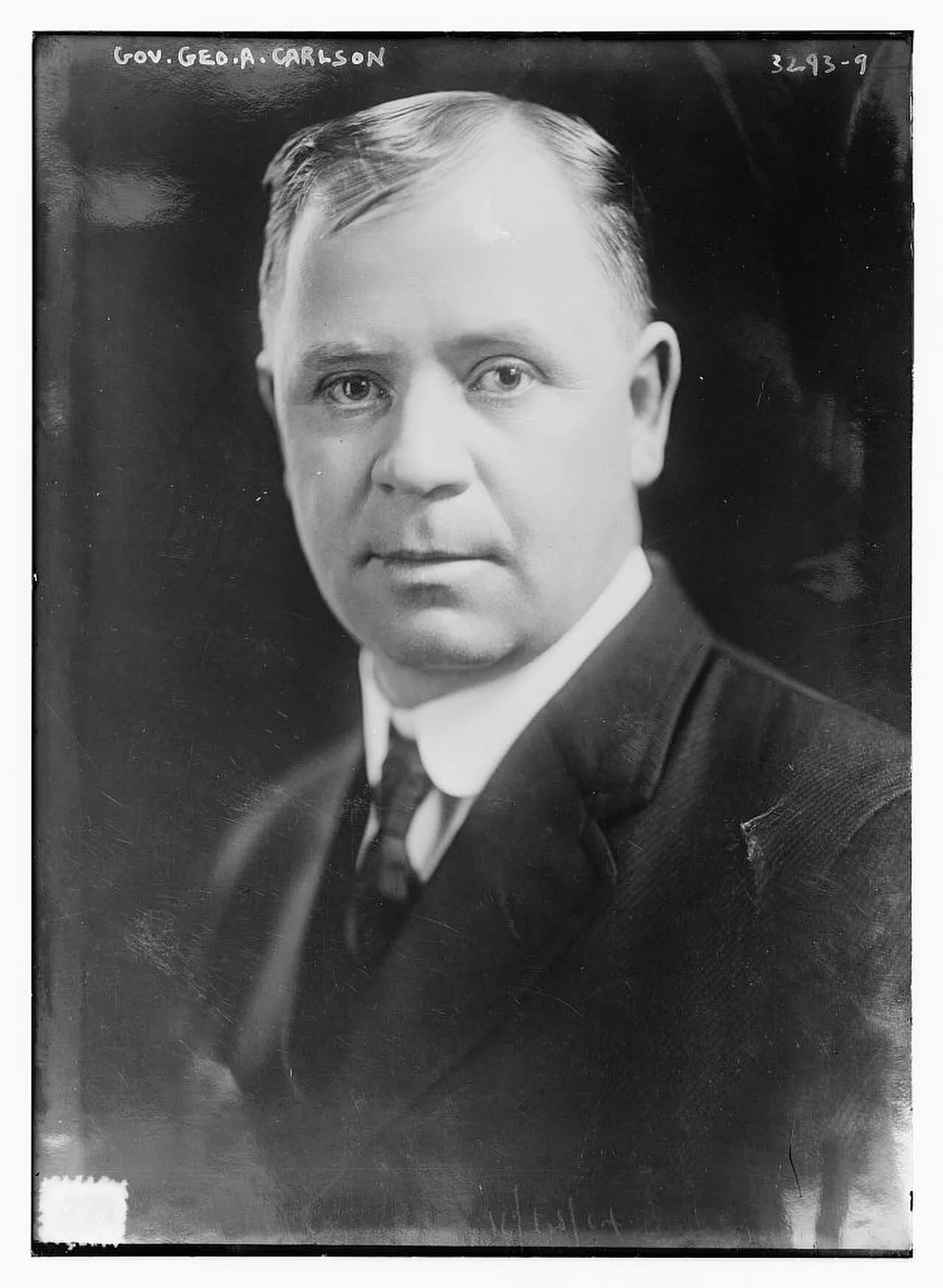 Portrait of George Alfred Carlson (1876–1926) – memorial page